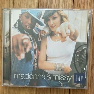 Madonna and Missy (the Gap) cd. Used